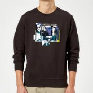 Image of Marvel Knights Jessica Jones Comic Panels Sweatshirt - Black
