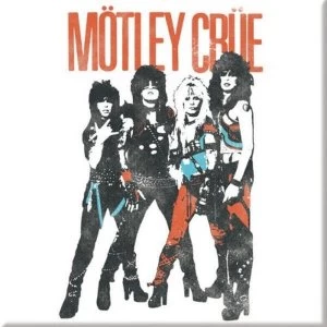 image of Motley Crue - Vintage World Tour Fridge Magnet