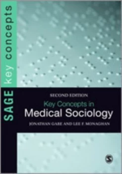 Image of Key Concepts in Medical Sociology. by Jonathan Gabe Paperback
