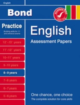 Image of Bond English Assessment Papers. 8-9 Years by J M Bond Paperback