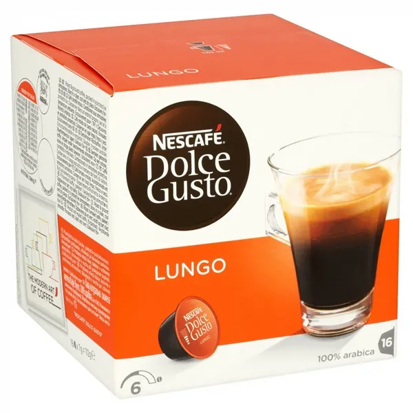 Nescafe Dolce Gusto Caffe Lungo Coffee 48 Pods