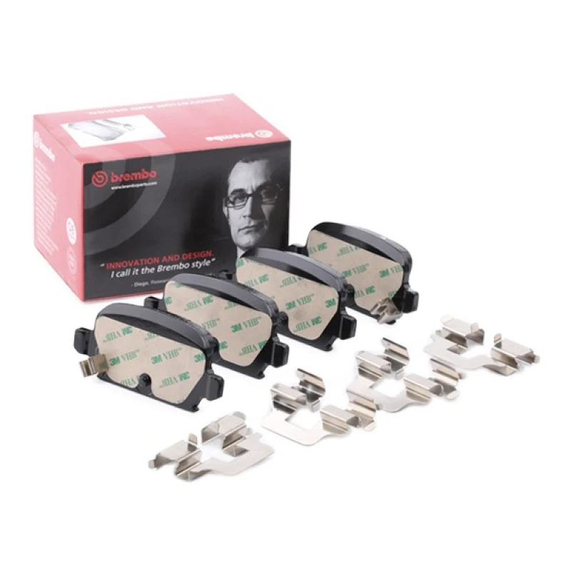 Image of BREMBO Brake pad set BREMBO P 59 037