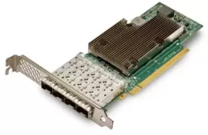 image of BCM957504-P425G - Internal - Wired - PCI Express - Fiber - 25000 Mbps - Green - Nickel