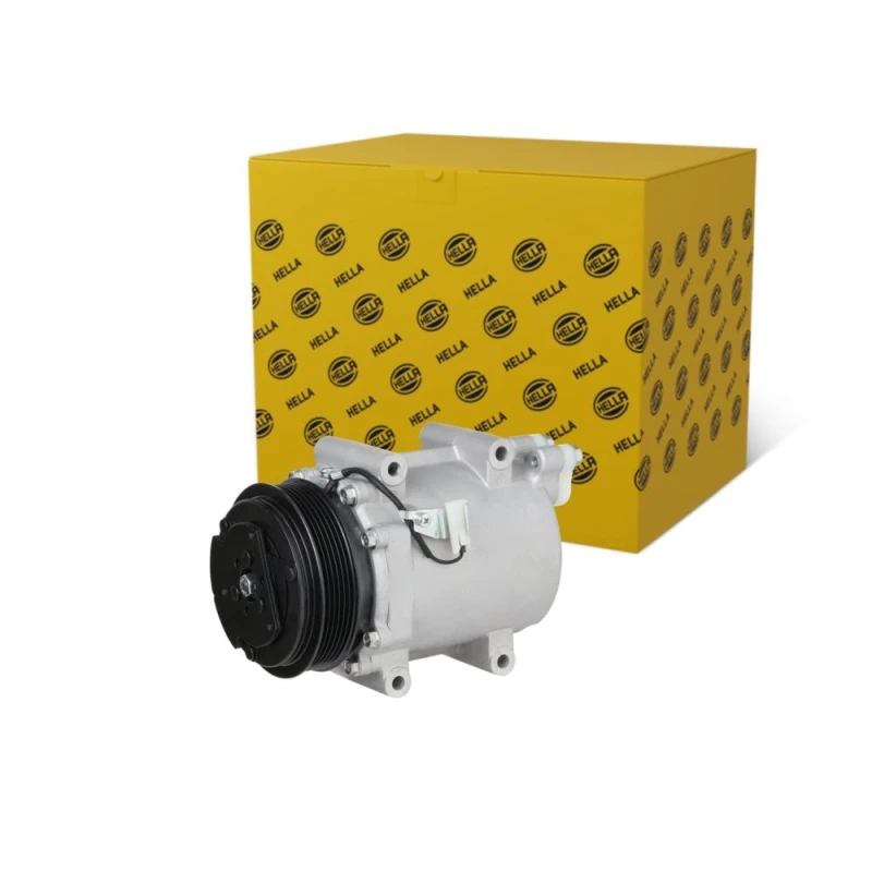 Image of HELLA Air conditioning compressor HELLA 8FK 366 201-261