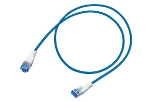 Patch Cord RJ45 U/UTP CAT.6 Blue - 2m Full Copper