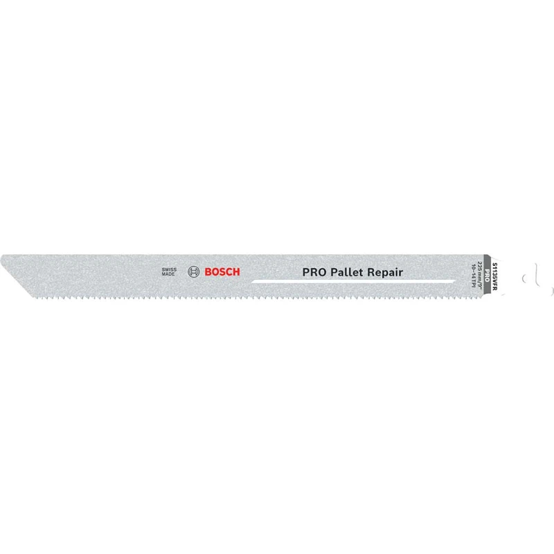 Image of Bosch PRO S1135VFR Pallet Repair Reciprocating Sabre Saw Blades S1135VFR Qty: Pack of 5