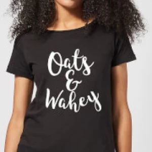 Image of Oats and Wahey Womens T-Shirt - Black - 3XL - Black