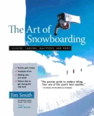 Image of art of snowboarding kickers carving half pipe and more