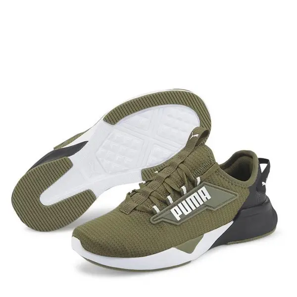 Puma Retaliate 2 Junior Boys Trainers - Green 3