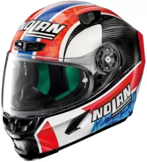 image of X-Lite X-803 Ultra Carbon Rins Helmet, red-blue, Size L, red-blue, Size L