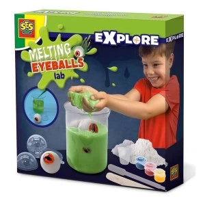 image of SES Creative - Childrens Explore Melting Eyeballs Lab Experiment Kit (Multi-colour)