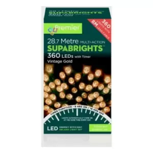 Multi Action Supabrights 360 LEDs Vintage Gold - LV162171VG - Premier