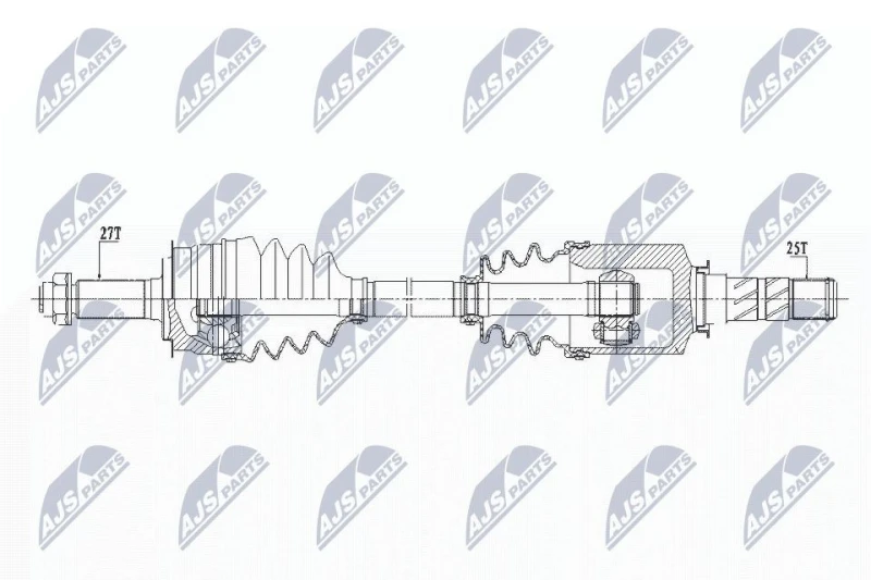 Image of NTY Drive shaft NTY NPW-SB-027