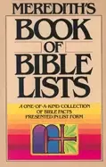 Image of merediths book of bible lists
