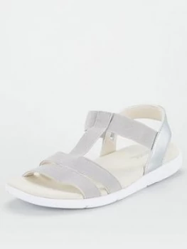 image of Regatta Lady Santa Maria Sandals - Silver, Size 3, Women