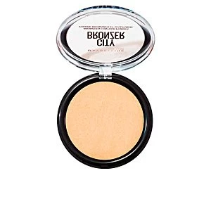 image of CITY BRONZER bronzer & contour powder #100-light cool