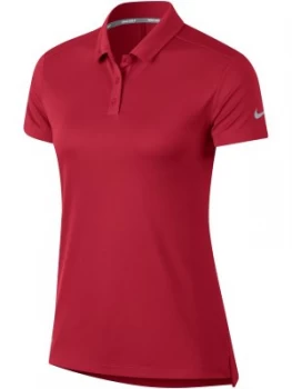 Nike Golf Dry Short Sleeve Polo Pink Silver