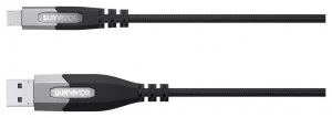 Image of Griffin USB to Micro USB 4ft Charging Cable Black
