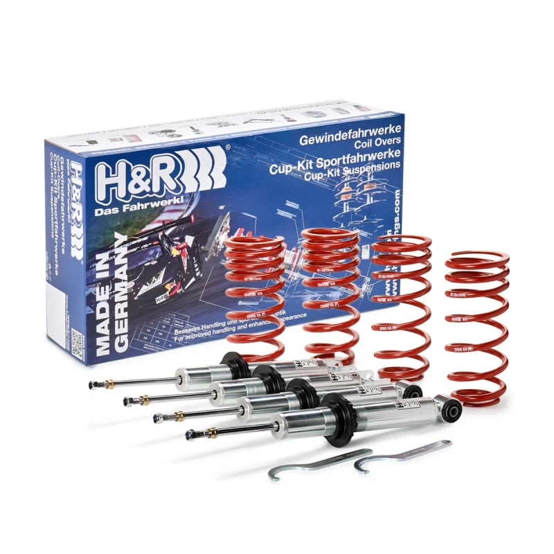 Image of Suspension kit, coil springs / shock absorbers H&R 29966-1