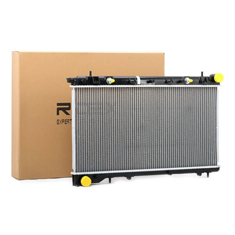 Image of RIDEX 470R0323 Engine radiator Aluminium, Brazed cooling fins, without frame Radiator,engine cooling (470)