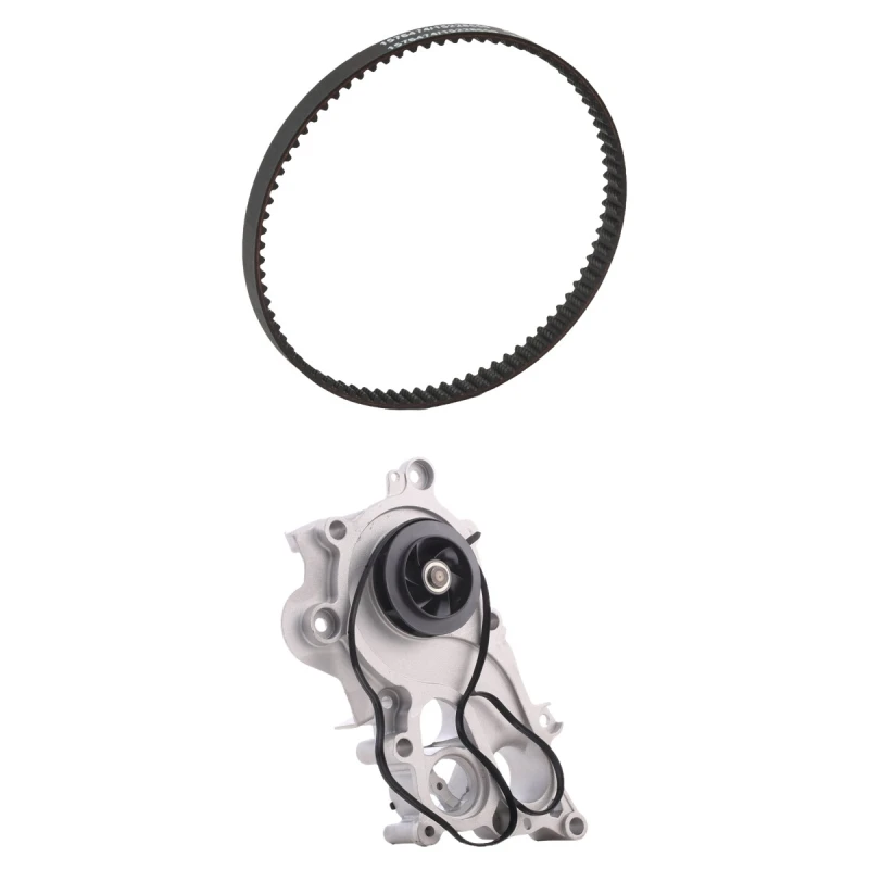 Image of RIDEX 3096W0358 Water Pump + Timing Belt Kit with gaskets/seals, Number of Teeth: 81 Water Pump & Timing Belt Kit (3096)