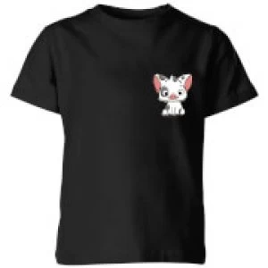 image of Moana Pua The Pig Kids T-Shirt - Black - 11-12 Years