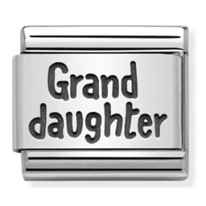 Image of Nomination CLASSIC Silvershine My Family Grand Daughter Charm...