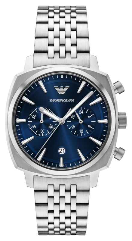 Image of Emporio Armani AR11688 Quartz Chronograph (40mm) Blue Dial Watch