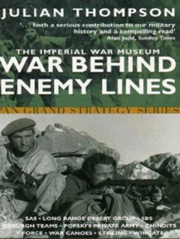 Image of The Imperial War Museum Book of War behind Enemy Lines by Julian Thompson Paperback
