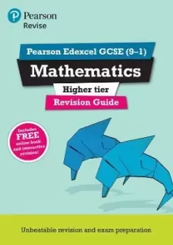 Image of Pearson REVISE Edexcel GCSE Maths Higher Revision Guide by Harry Smith