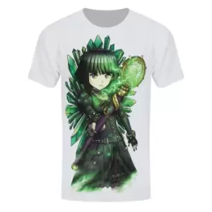 Image of Tokyo Spirit Mens Oka Sceptre Sub T-Shirt (L) (White/Green)