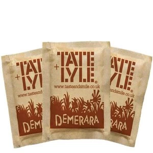 image of Tate Lyle Demerara Sugar Sachets Pack of 1000