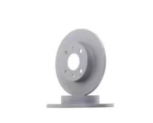 Image of ZIMMERMANN Brake disc 230.2356.20 Brake rotor,Brake discs FORD,FIAT,ALFA ROMEO,KA (RU8),PANDA (169),500 (312),PUNTO (188),500 C (312)