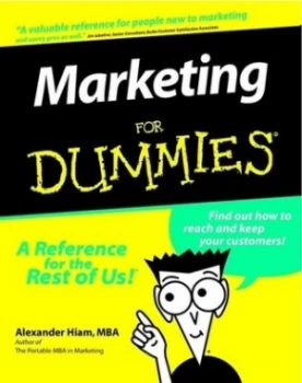 Image of Marketing for Dummies by Alexander Hiam Paperback