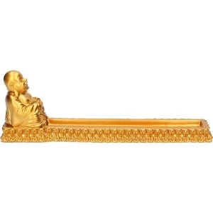 Image of Laughing Buddha Incense Holder
