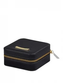 Image of Ted Baker Ladies Zipped Jewellery Case Black, One Colour, Women