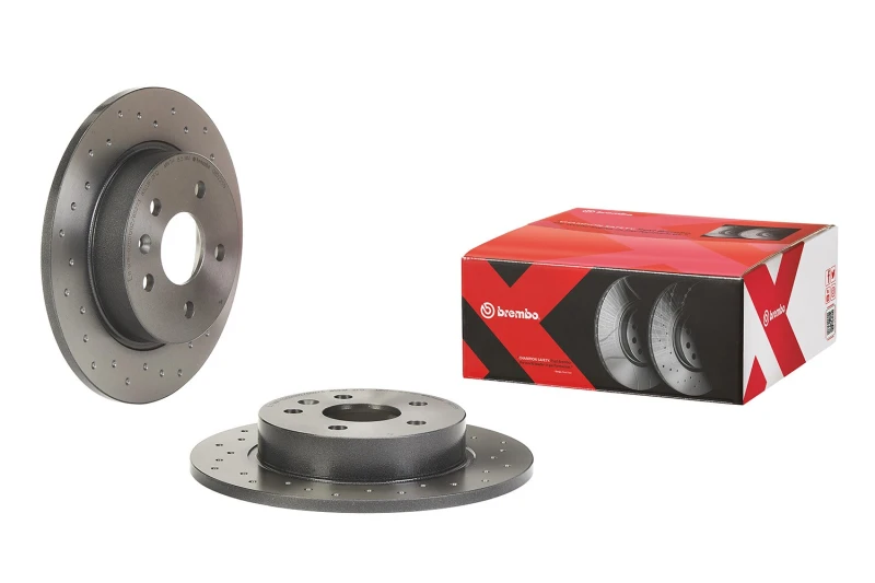 Image of BREMBO Brake disc BREMBO 08.D225.1X