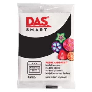 image of DAS 321030 Smart Oven-Bake Clay 57g (2x 28.5g) Black