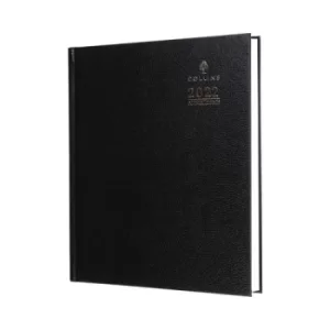 image of Collins Quarto Week To View Appointments 2022 Diary Black A36.99-22