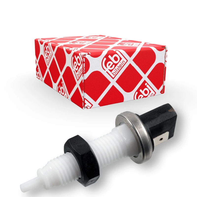 Image of FEBI BILSTEIN 12229 Brake Light Switch Plastic Brake Light Switch (806)