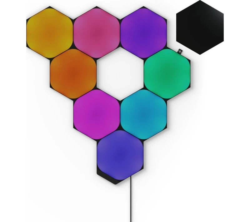 Image of Nanoleaf Nanoleaf NL42-0102HX-9PK smart lighting Smart panel WiFi NL42-0102HX-9PK