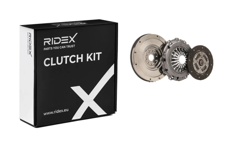 Image of RIDEX 479C0098 Clutch without central slave cylinder, with flywheel, Conversion from dual-mass flywheel to single-mass flywheel Clutch Kit (479)