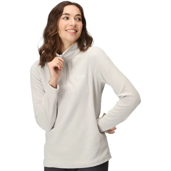 Image of Regatta Ladies Sweethart Soft Half Zip Outdoor Walking Fleece Jacket 10 - Bust 34' (86cm) Cyberspace RWA027-318-10