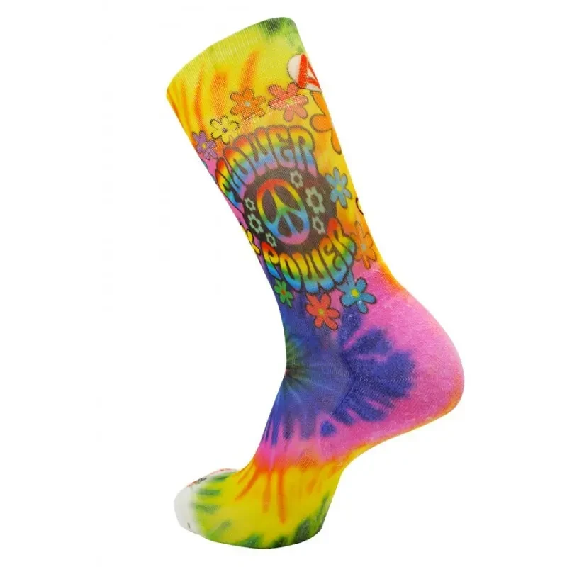 Image of Pair of mountain spirit socks Rywan No Limit Graphik Rose Unisex 38/40