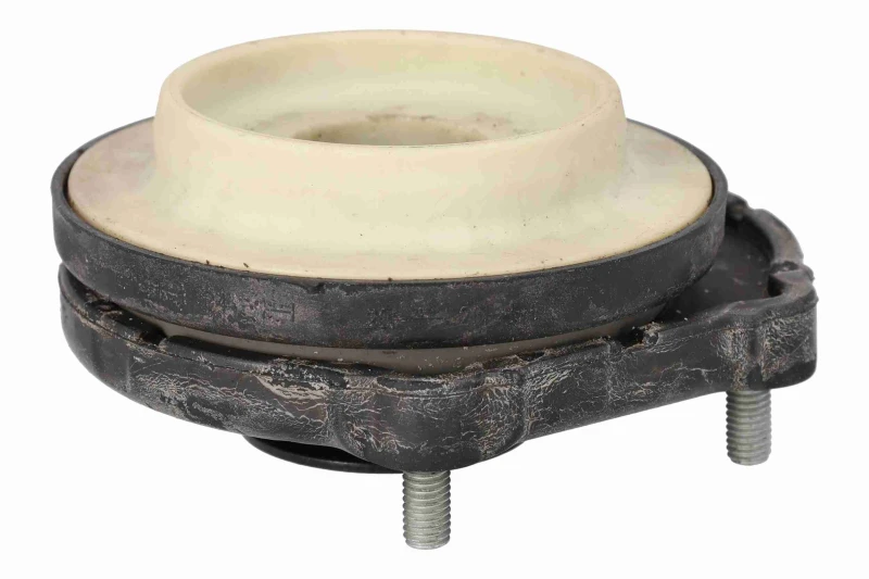 Image of VAICO V24-9655 Top strut mount Original VAICO Quality, Front Axle Left, with integrated ball bearing Elastomer Suspension Strut Support Bearing (1180)