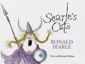 Image of Searles Cats by Ronald Searle Hardback