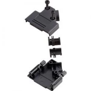 Image of D SUB housing Number of pins 9 Plastic 45 Black