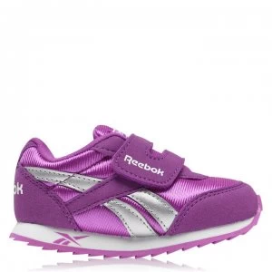 image of Reebok Royal Cl Jogger 2 Kc Girls Trainers - Lilac/Silver