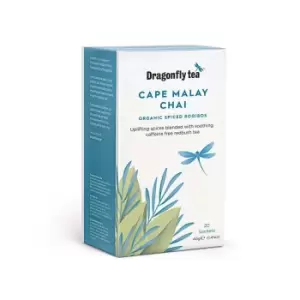 Image of Dragonfly Tea Cape Malay Chai Organic Spiced Rooibos Tea 20 Sachets