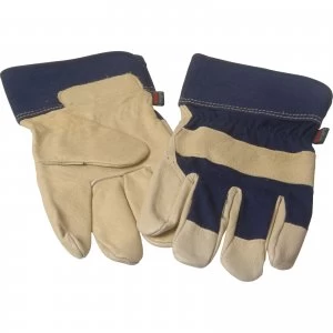 image of Town and Country Deluxe Leather Gloves One Size